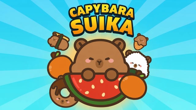Capybara Suika - Watermelon Game