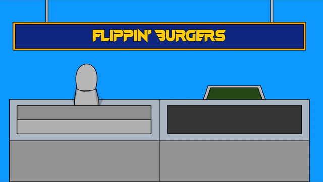 Qore World: Flippin' Burgers