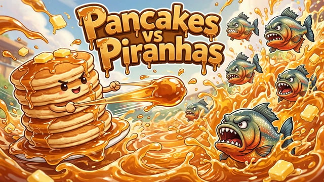 Pancakes vs. Piranhas