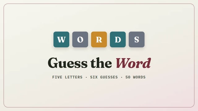 Words
