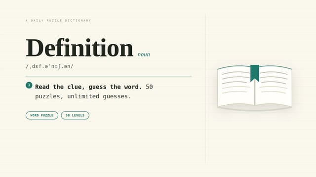 Definition