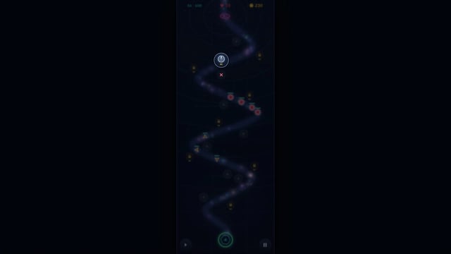 Neon Lattice 2D