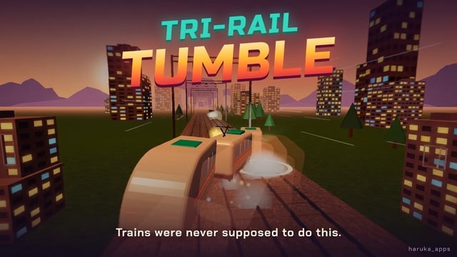 Tri-rail-tumble