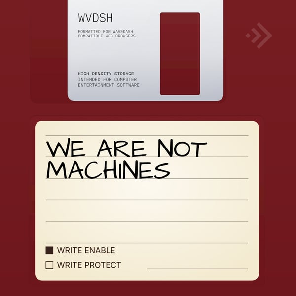 We are not machines