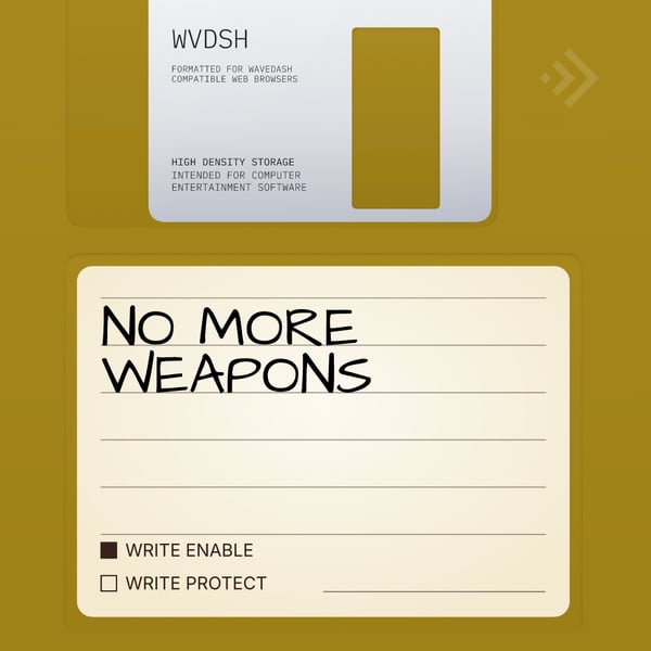 No more weapons