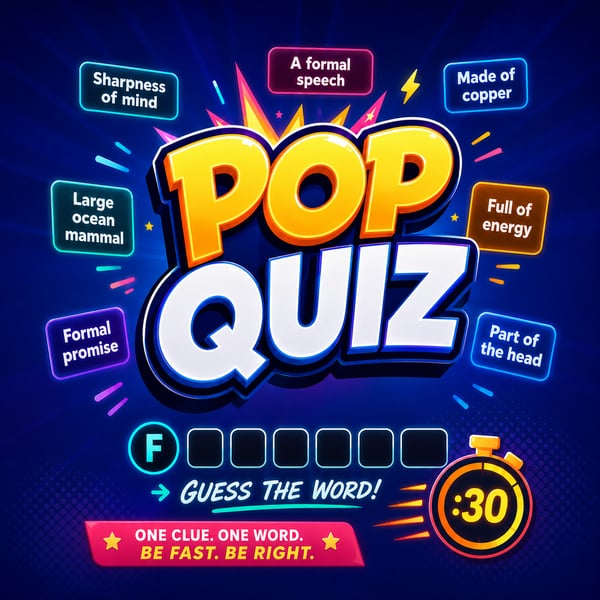 Pop Quiz