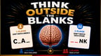 Think Outside the Blanks