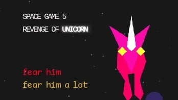 Space Game 5: Revenge Of Unicorn