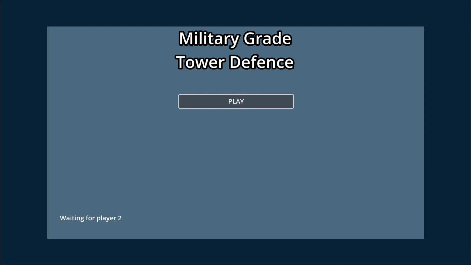 Military Grade Tower Defence