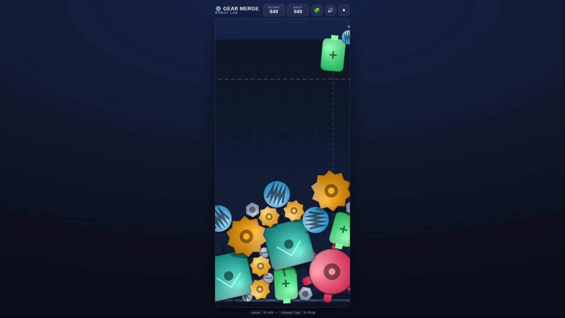 Gear Merge: Robot Lab